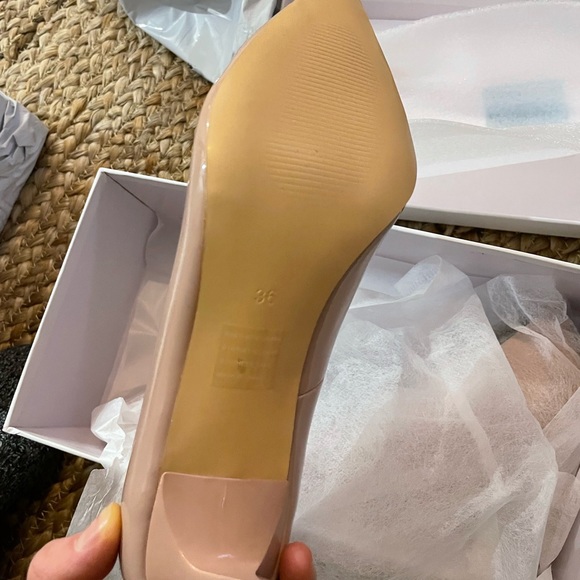 Patent Nude Low Heel - Picture 3 of 8